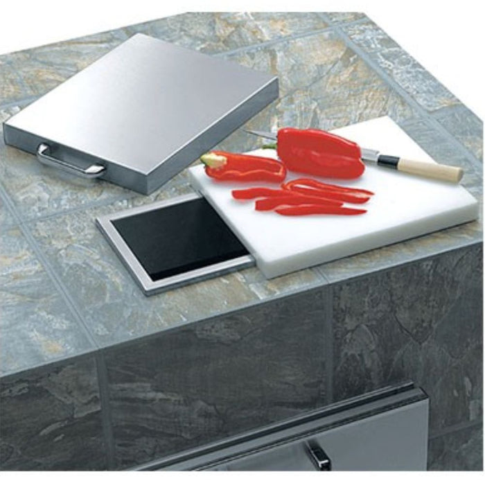 Lynx L18TS Professional Countertop Trash Chute With Cutting Board & Cover