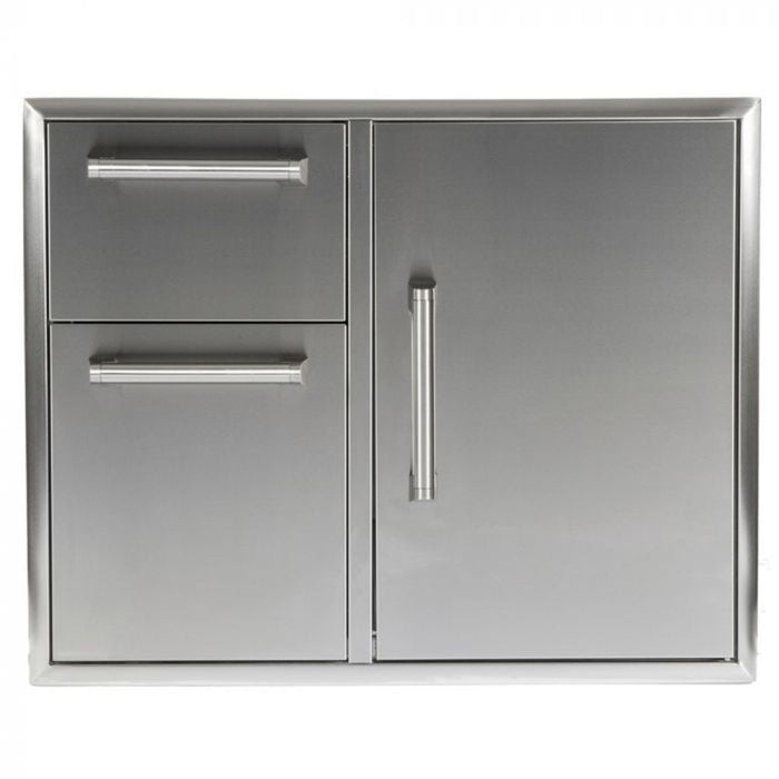 Coyote CCD-2DC31 30x24 Inch Double Drawer & Acces Door Combo