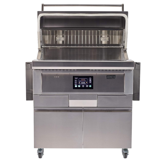 Coyote C1P36-FS Stainless Steel Freestanding 36" Pellet Grill