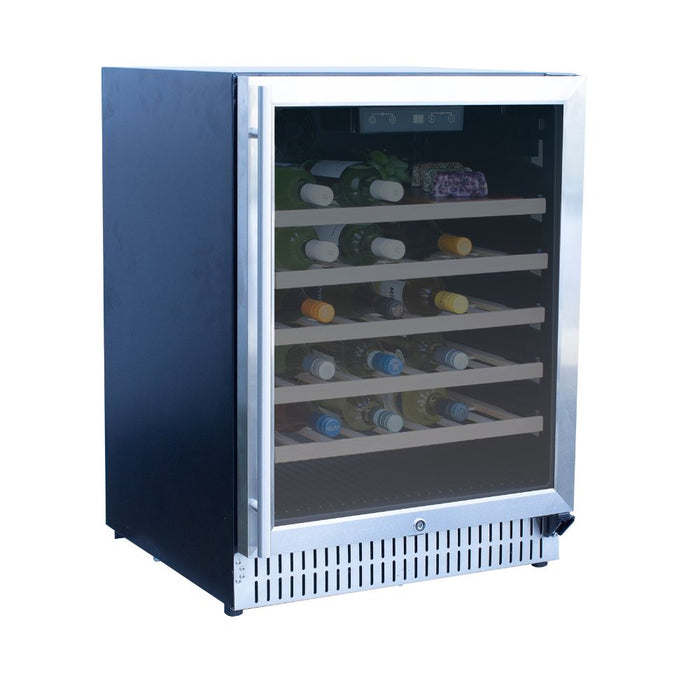 TrueFlame TF-RFR-24W Outdoor Rated 24" Wine Cooler