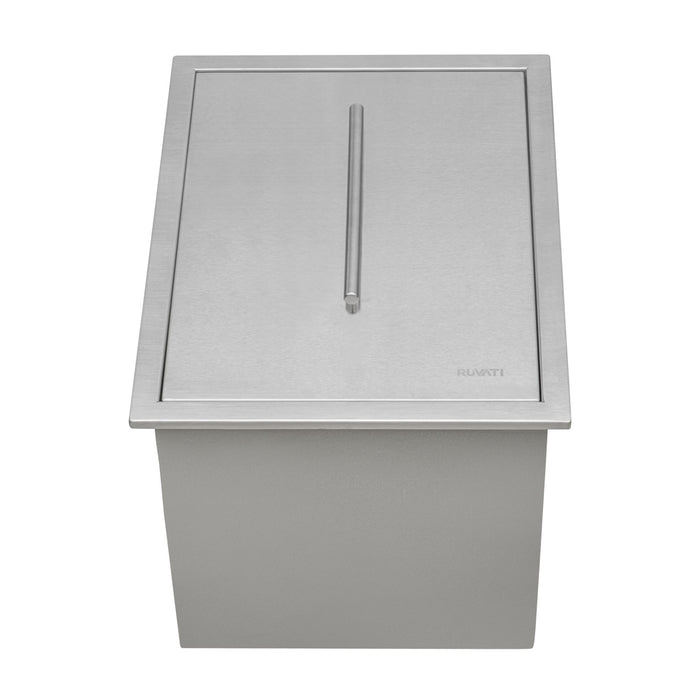 Ruvati Merino RVQ6215 15 x 20 inch Insulated Ice Chest Sink Stainless Steel