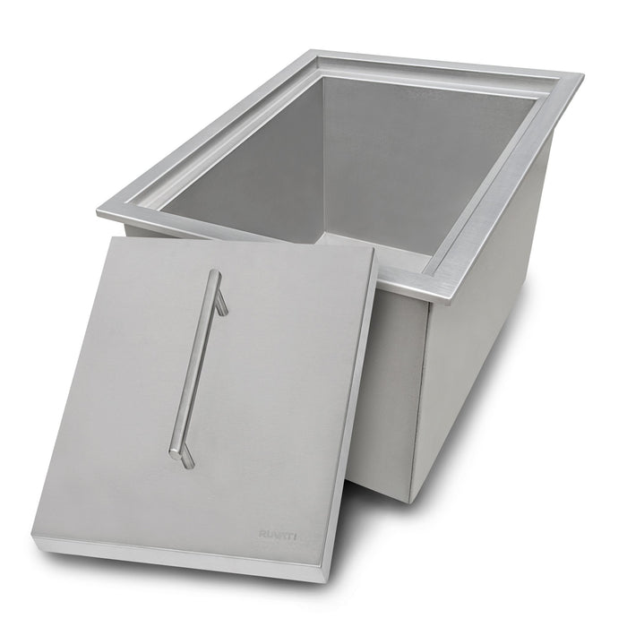 Ruvati Merino RVQ6215 15 x 20 inch Insulated Ice Chest Sink Stainless Steel