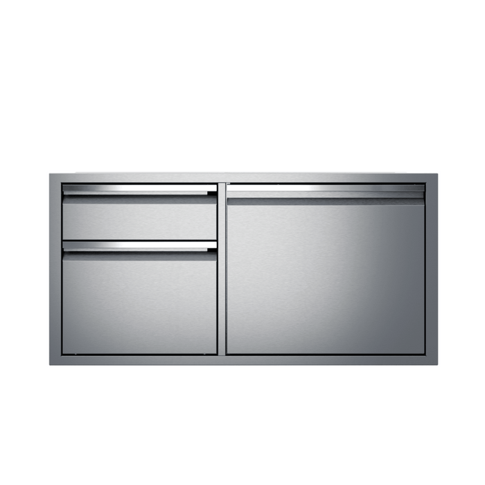 Twin Eagles 42-Inch Stainless Steel Access Door & Double Drawer Combo