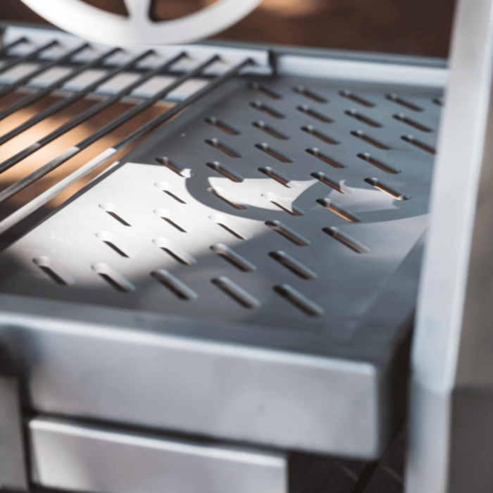 Fuego Criollo Grill Pro 800 (4 Sections) Premium Insert for Built In Argentine Charcoal Grill