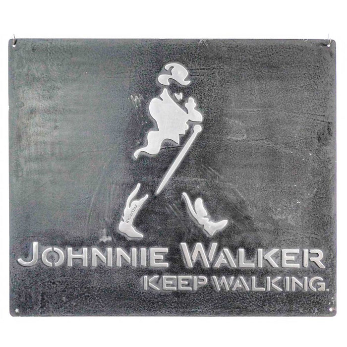 Pallarols Vintage "Johnnie Walker" Metal Sign, 20x24"