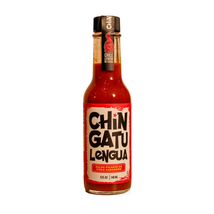 Chile Lengua de Fuego - ChingaTuLengua Habanero Hot Sauce