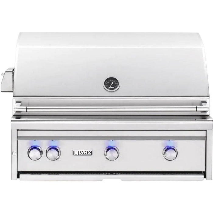 Lynx LF36ATR Professional 36-Inch Built-in Gas Grill All Infrared Trident With Flametrak And Rotisserie