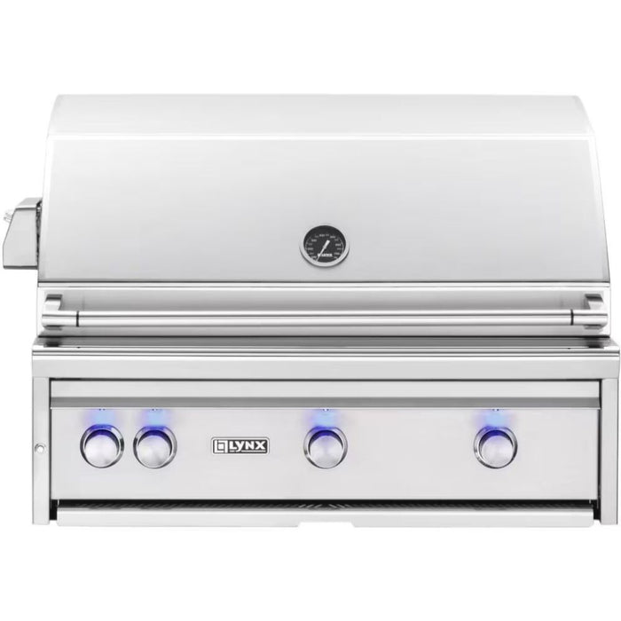 Lynx L36TR Professional 36-Inch Built-in Gas Grill with One Infrared Trident Burner And Rotisserie