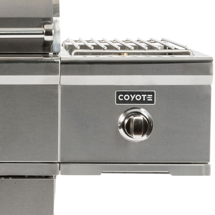Coyote 12" Side Burner for Grill Carts