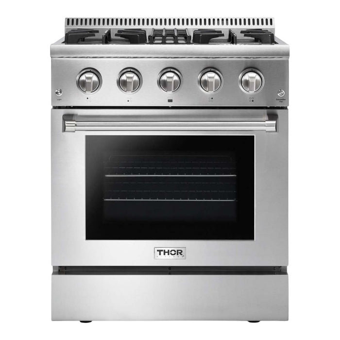 Thor Kitchen Professional 30-Inch 4-Burner Dual Fuel Range