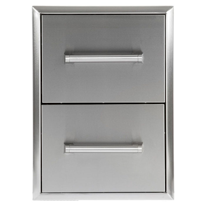 Coyote C2DC Stainless Steel Double Drawer