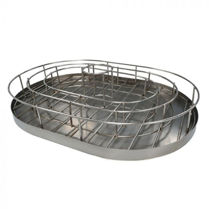 Primo PGXLGRC Rib and Chicken Rack with Drip Tray