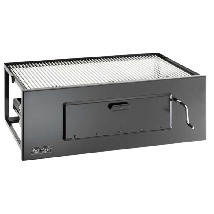 Fire Magic 23-Inch Lift-A-Fire Built-In Charcoal Grill