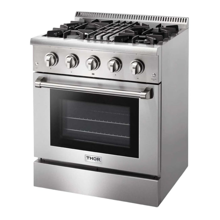 THOR Kitchen 30-Inch Professional Stainless Steel Gas Range