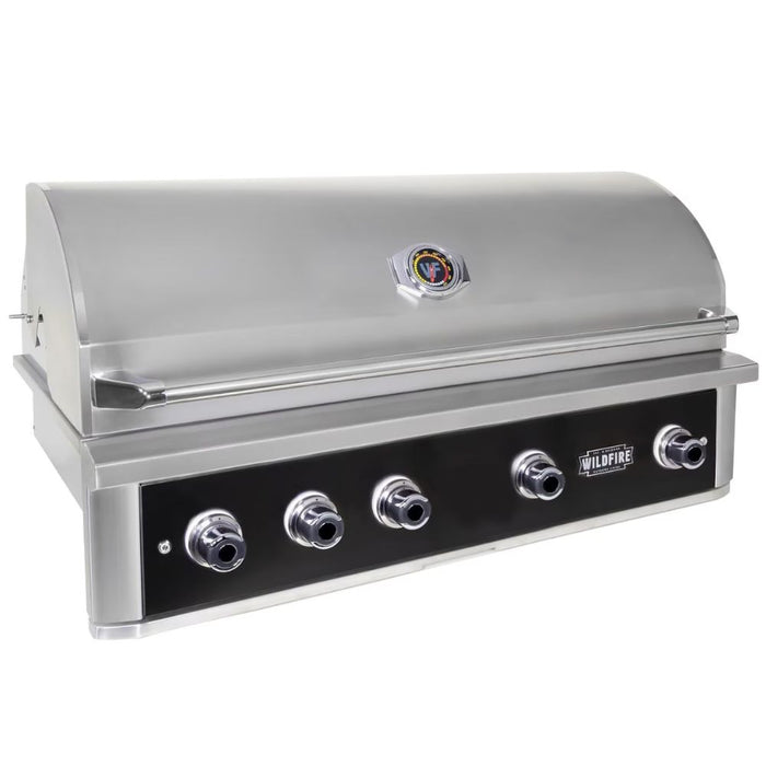 Wildfire Ranch PRO 42-Inch Black Built-in Gas Grill