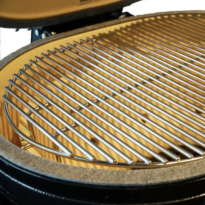 Primo PGCXLH Extra Large Oval Ceramic Kamado Charcoal Grill