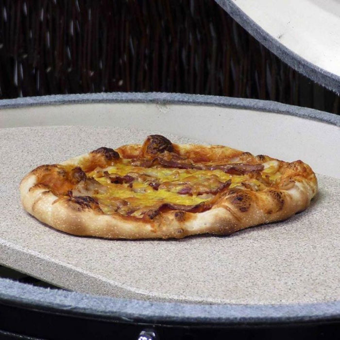 Primo PG00354 Natural Finish Fredstone Oval Baking Stone for Oval LG 300 Kamado