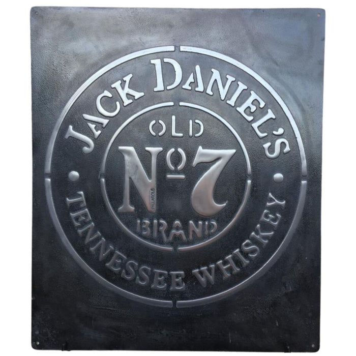 Pallarols Vintage "Jack Daniel's" Metal Sign, 20x24"