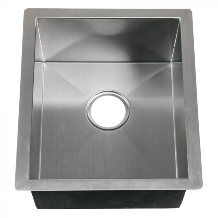 Coyote C1SINK1618 - 16x18-Inches Stainless Steel Universal Mount Drop-In Sink