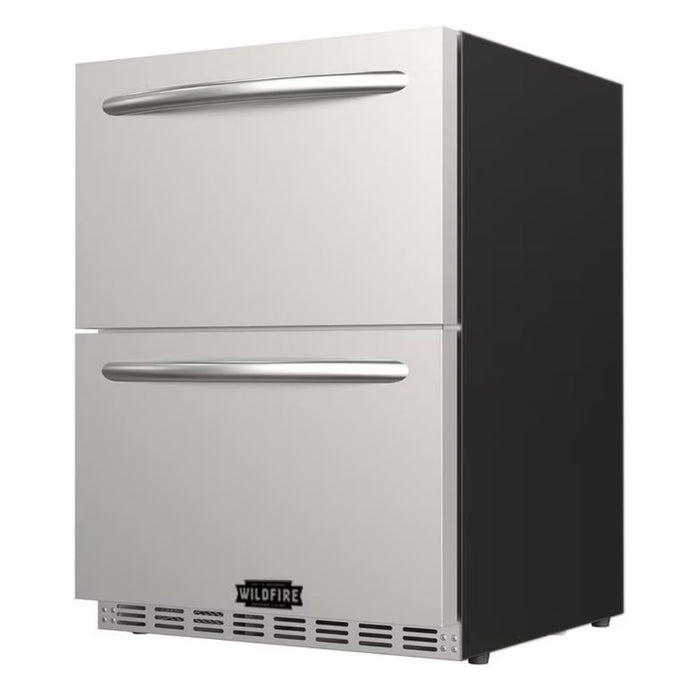 Wildfire 24-Inch Dual Drawer Compact Fridge