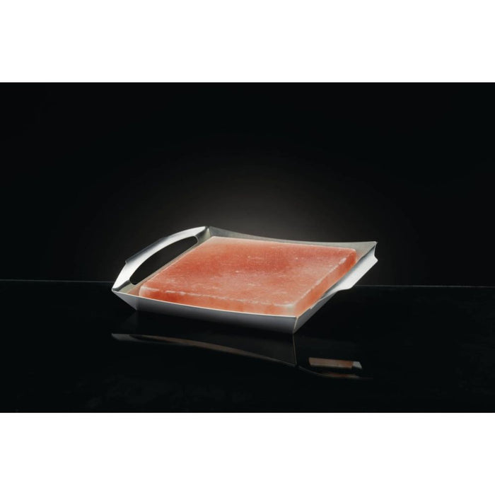 Napoleon 70025 Himalayan Salt Block with Stainless Steel Topper