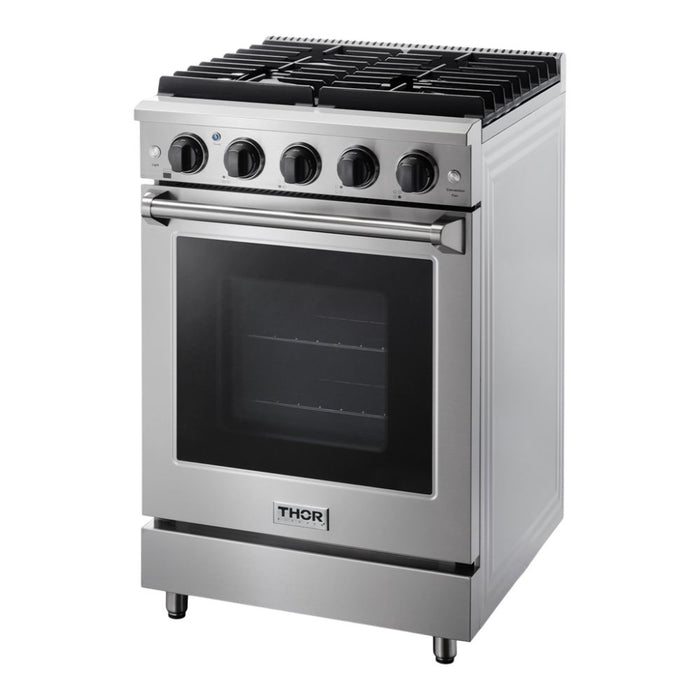 Thor Kitchen 24-Inch 4-Burner Gas Range