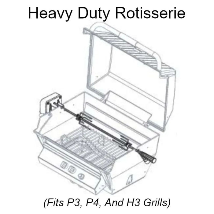 Broilmaster DPA51 Heavy Duty Rotisserie Kit