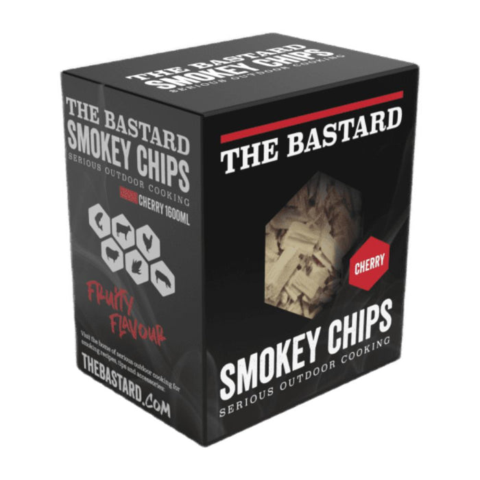 The Bastard BB302 Cherry Wood Smoke Chips, 1.1 lbs