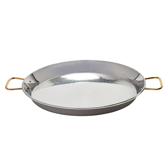 La Paella 14-Inch Stainless Steel Paella Pan