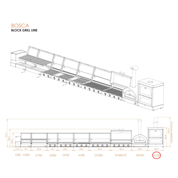 Bosca Woodfire Double-Chamber Oven