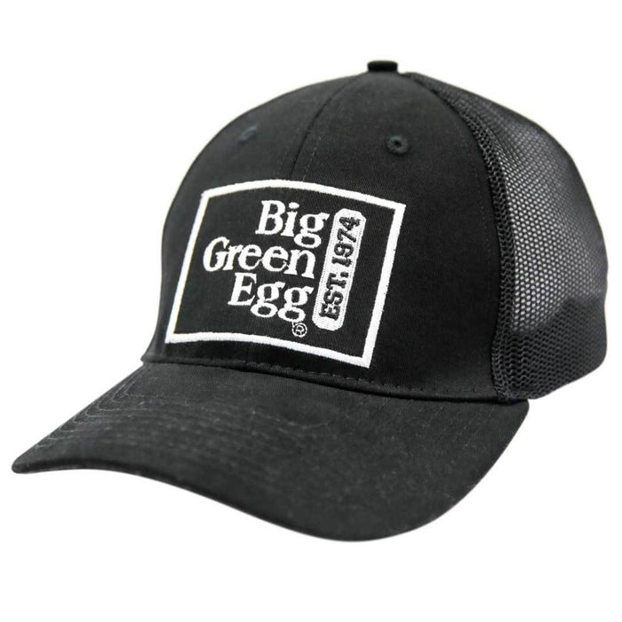 Big Green Egg 122254 Black Patch Baseball Cap