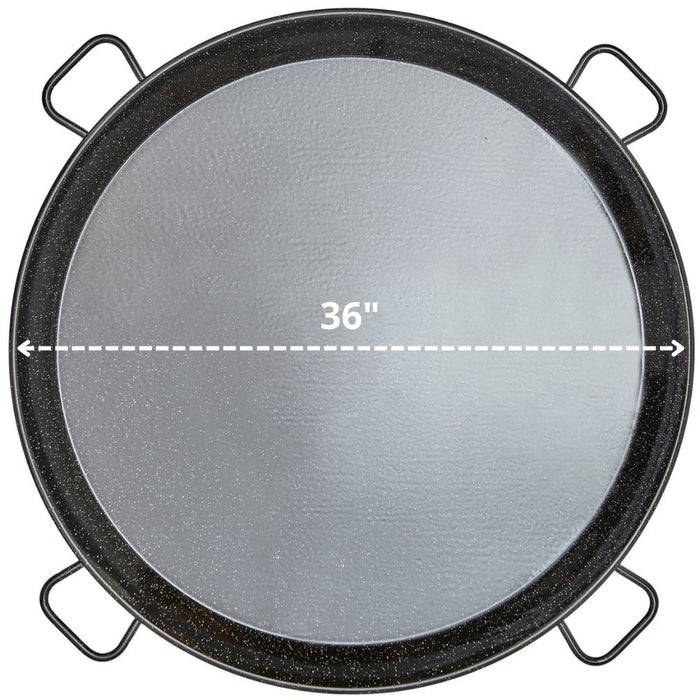 La Paella 36-Inch Enameled Steel Paella Pan