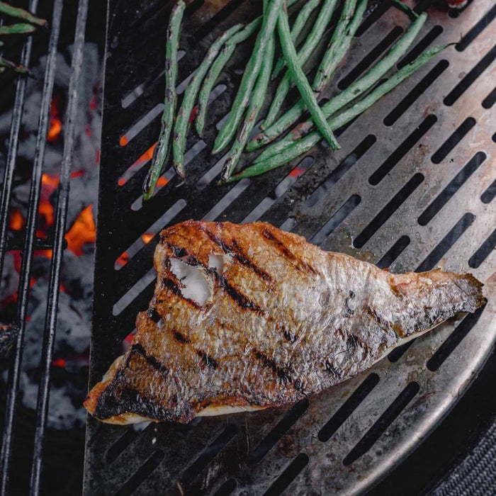 Kamado Joe Half-Moon Fish and Vegetable Grate