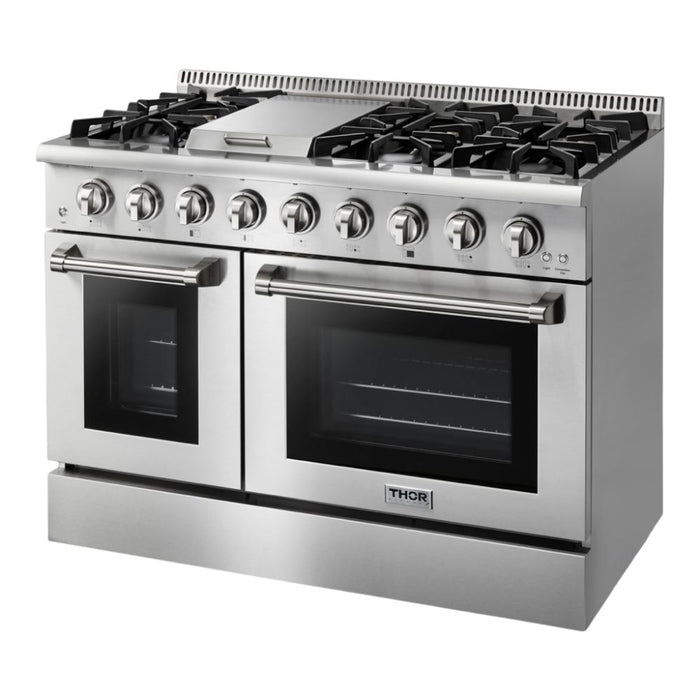 THOR Kitchen 48-Inch Professional Stainless Steel Gas Range