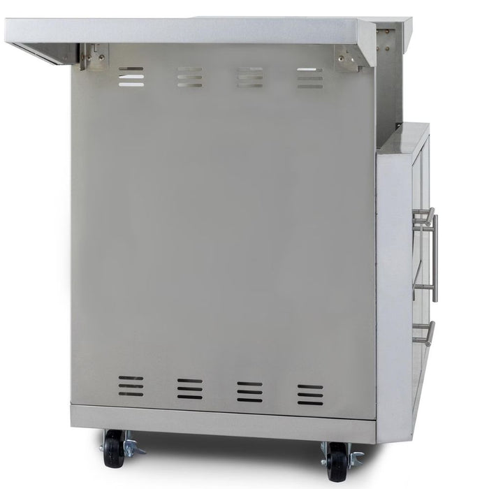 Blaze BLZ-3PRO-CART-LTSC Grill Cart For Professional LUX 3-Burner Grill