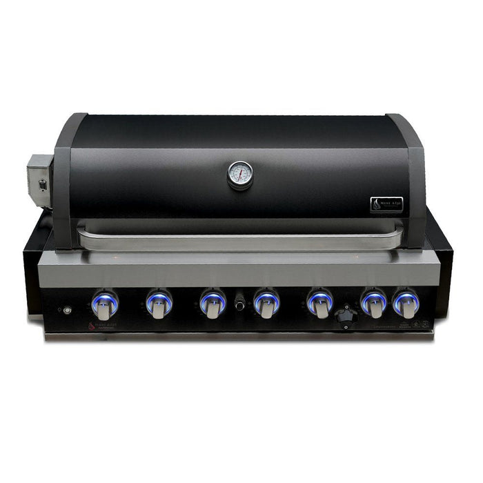 Mont Alpi MABi805-BSS 44-Inches Black Stainless Steel Propane Built-in Grill