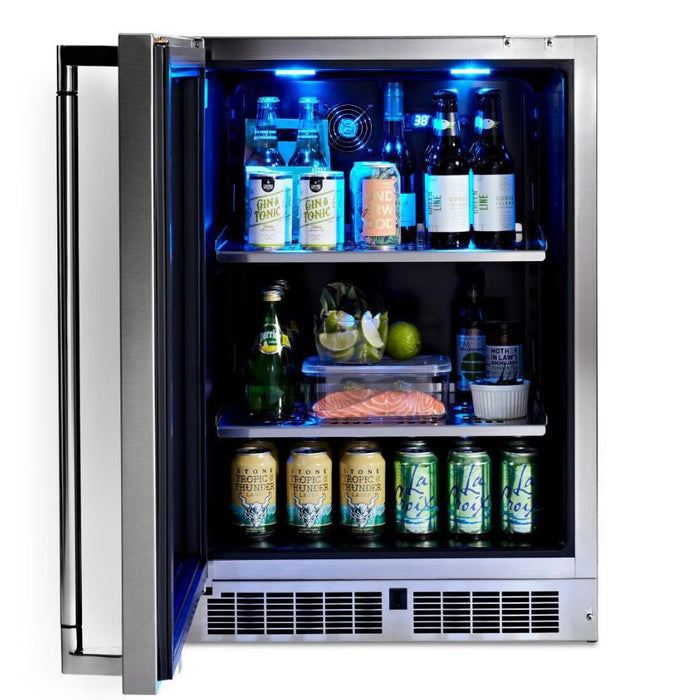 Lynx 24-Inch Outdoor Refrigerator with Glass Door
