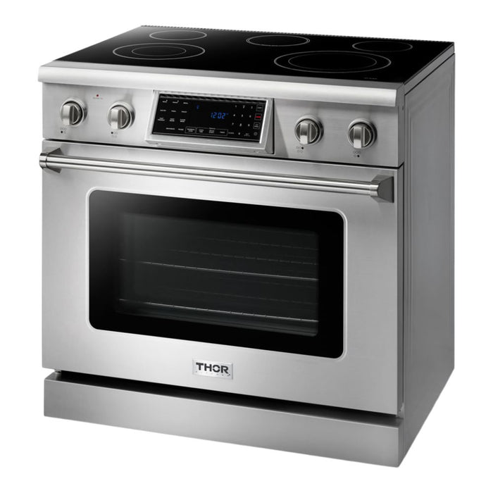 Thor Kitchen Professional 36-Inch Tilt Panel Electric Range