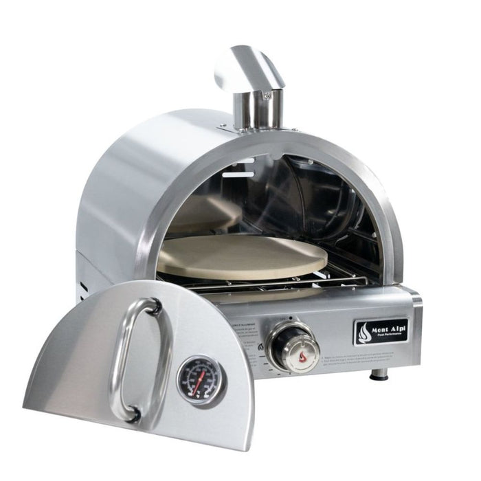 Mont Alpi MAPZ-SS Portable Propane Gas Outdoor Pizza Oven