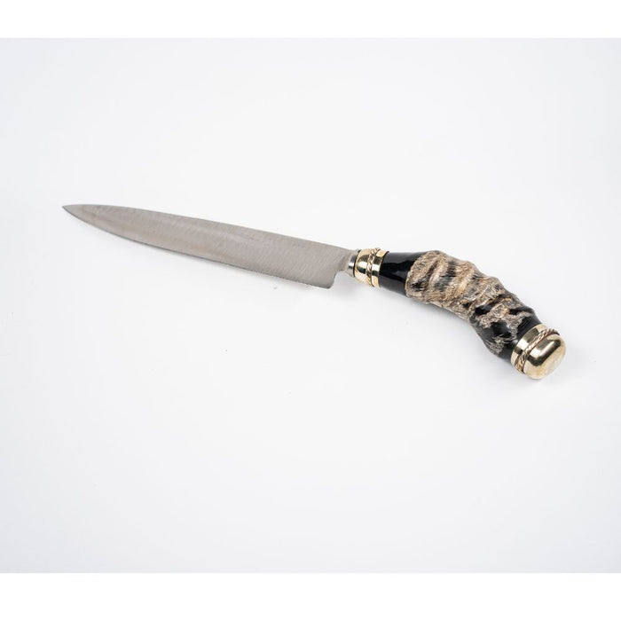 El Cedro Nickel Silver Antilope Handle Knife