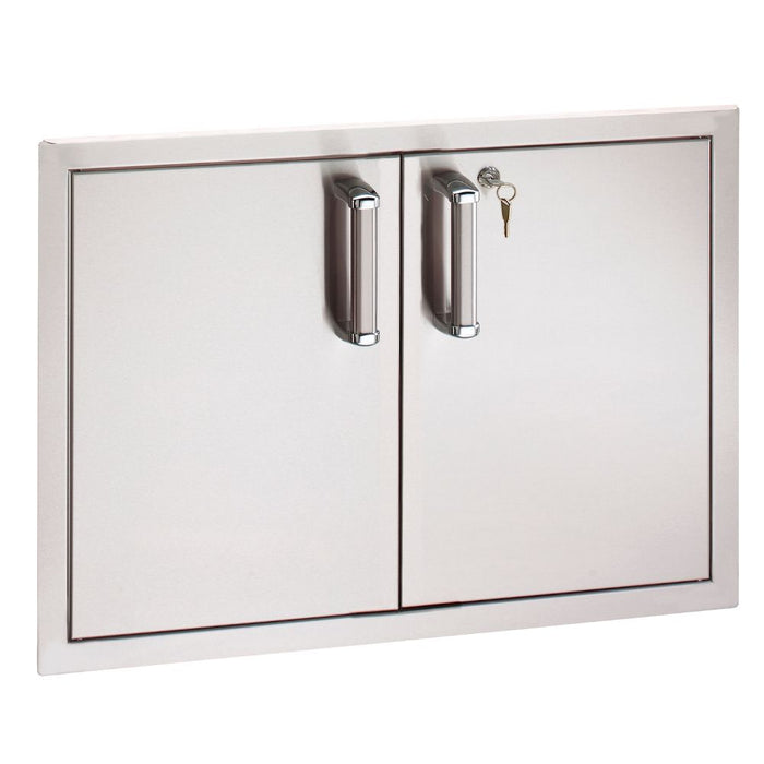 Fire Magic 53938KSC Flush 16x39-Inch Double Access Doors w/ Lock & Soft Close