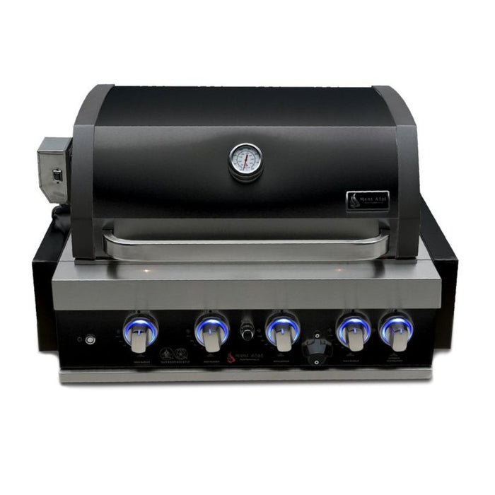 Mont Alpi MABi400-BSS 32-Inch Black Stainless Steel Propane Built-in Grill