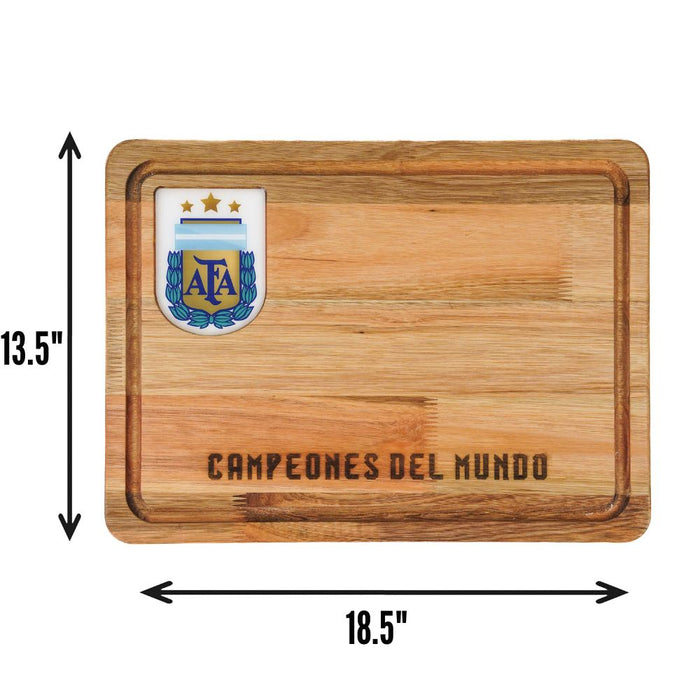 Regalando Pasion "AFA" Medium Wooden Cutting Board, Color