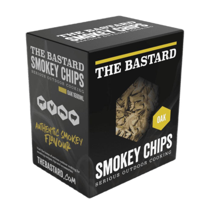 The Bastard BB303 Oak Wood Smoke Chips, 1.1 lbs