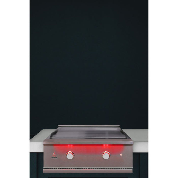 TrueFlame 30" Built-in Gas Griddle Grill