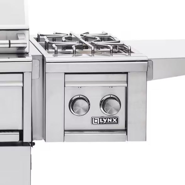 Lynx LCB2-3 Professional Cart Mounted Gas Double Side Burner