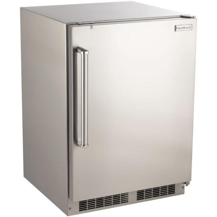 Fire Magic 24-Inch 5.1 Cu. Ft. Outdoor Rated Compact Refrigerator