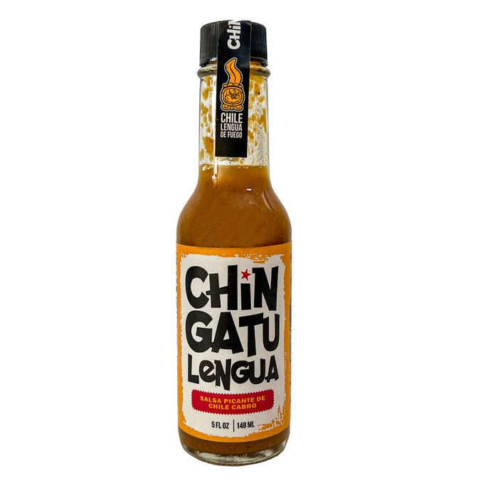 Chile Lengua de Fuego - ChingaTuLengua Cabro Hot Sauce