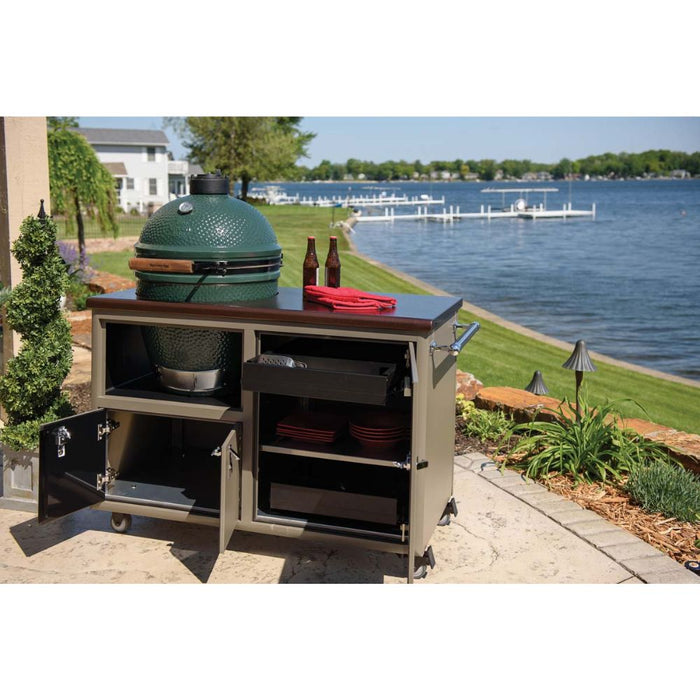 Challenger Designs Torch 48" Ceramic Grill Cart for Large EGG