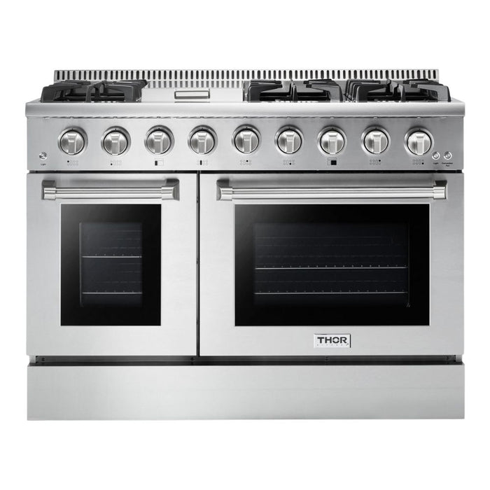 THOR Kitchen 48-Inch Professional Stainless Steel Gas Range